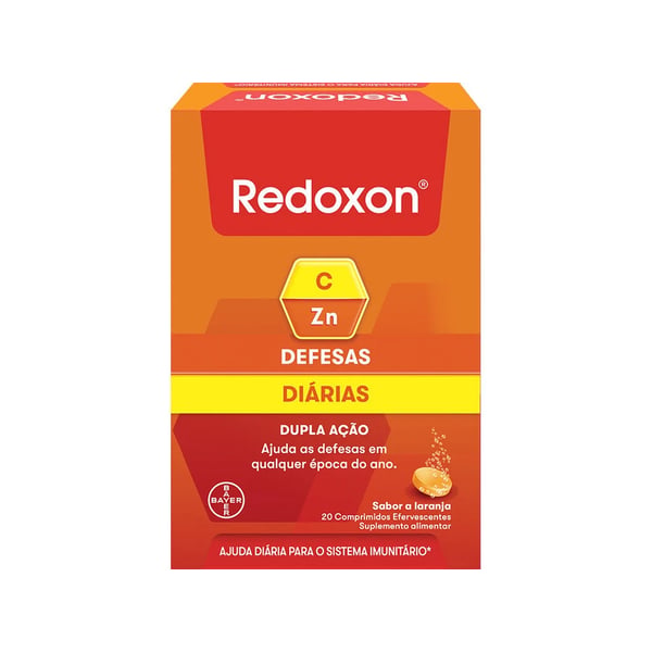 REDOXON ZN COMPRIMIDOS 20x EFERVESCENTES LARANJA