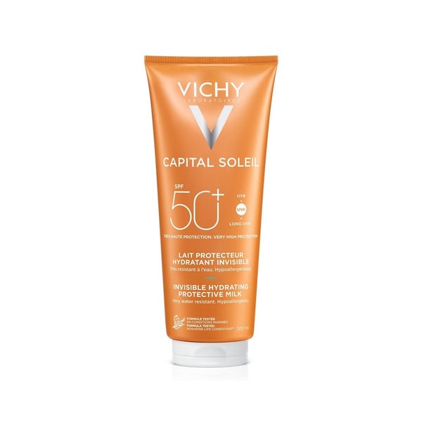 VICHY IDEAL SOLEIL LEITE HIDRATANTE ROSTO E CORPO SPF50+ 300ML