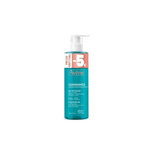AVENE CLEANANCE GEL LIMPEZA -5€ 400ML