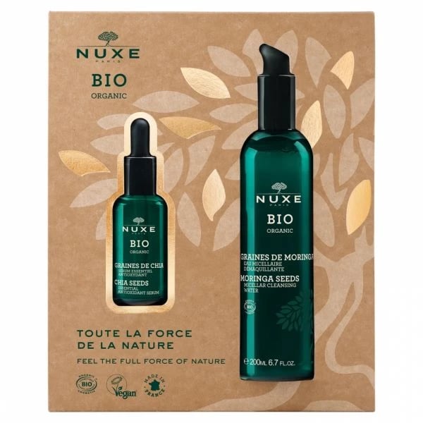 NUXE COFFRET BIO SÉRUM 30 ML + ÁGUA MICELAR 200 ML