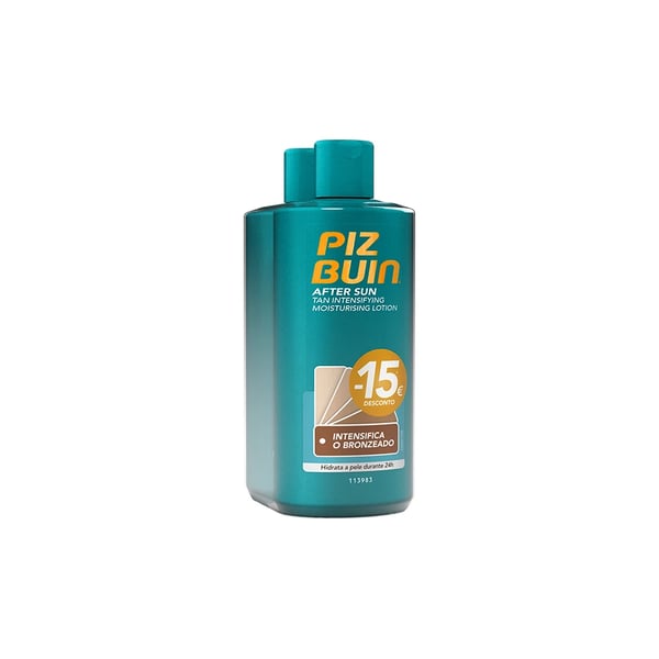 PIZ BUIN AFTER SUN LOÇÃO INTENSIFICADOR DE BRONZEADO 2 UNIDADES DE 200 ML