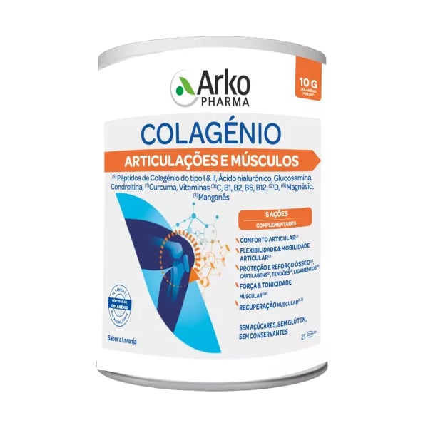 ARKOPHARMA COLAGÉNIO ARTICULAÇÕES MUSCULOS PÓ260G