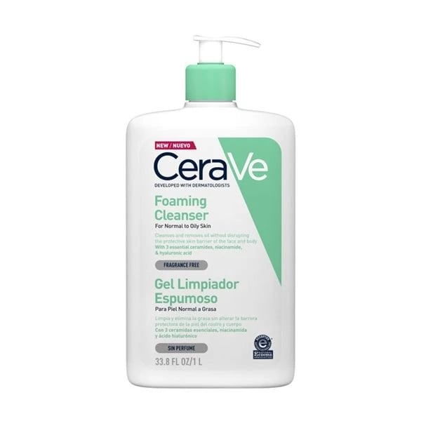 CERAVE GEL ESPUMA DE LIMPEZA 1000ml