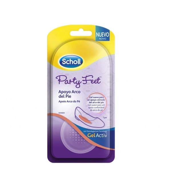 SCHOLL GELACTIV PARTY FEET APOIO ARCO PE