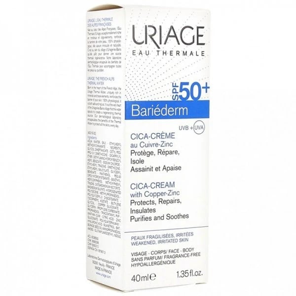 URIAGE BARIEDERM  CICA CR SPF50+ 40ML