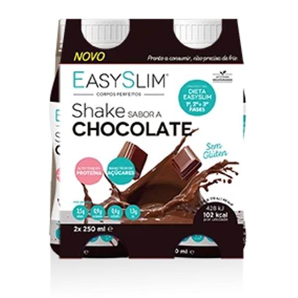 EASYSLIM SHAKE CHOCOLATE 250ML 2 UNIDADES