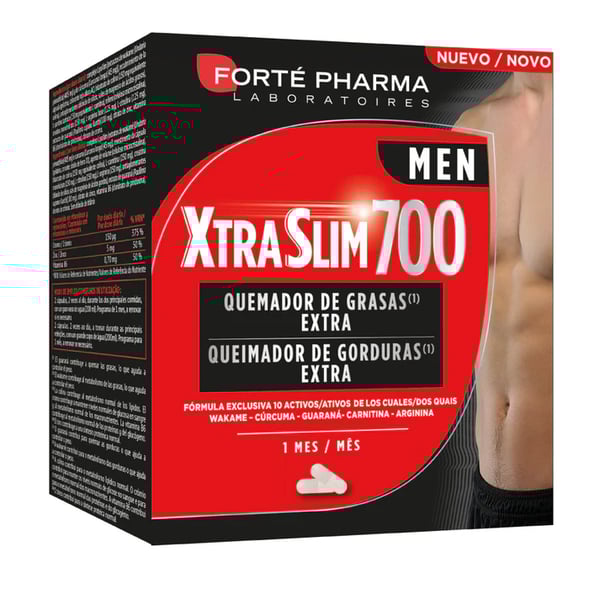 XTRA SLIM 700 MEN CÁPSULAS X120