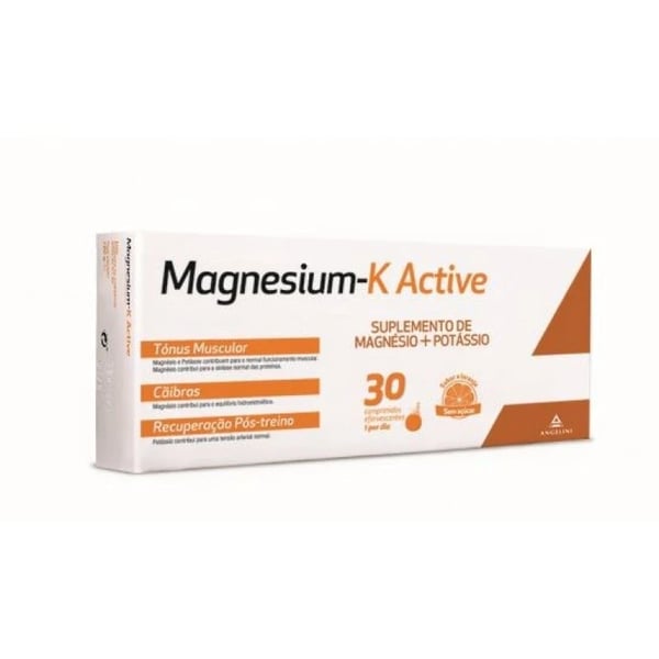 MAGNESIUM K ACTIVE COMPRIMIDOS EFERVESCENTES X30