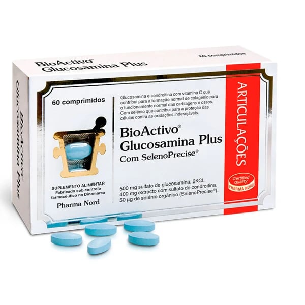 BIOACTIVO GLUCOSAMINA PLUS COMPX60