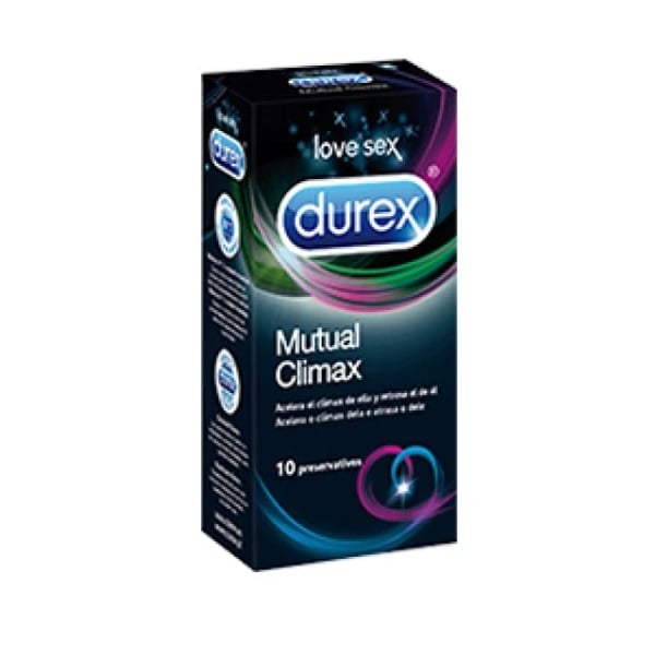 DUREX MUTUAL CLIMAX PRESERVATIVOS 12 UNIDADES