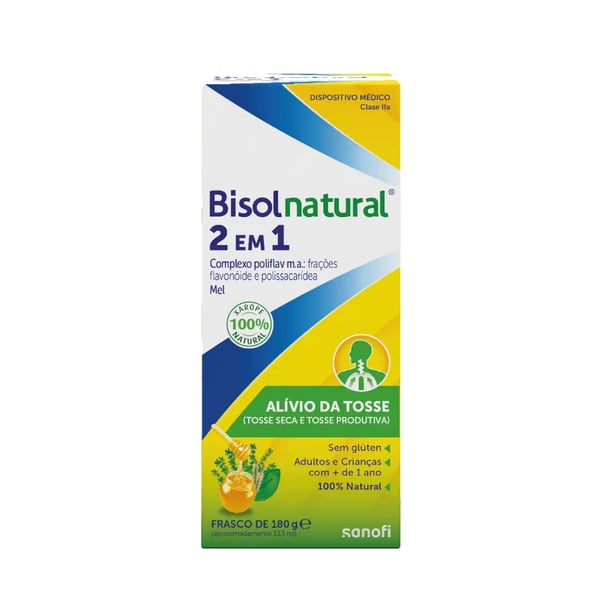 BISOLNATURAL XAROPE 2EM1 133ML