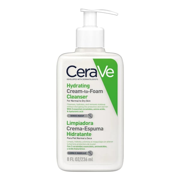 CERAVE CLEANSER CREME ESPUMA 236ML