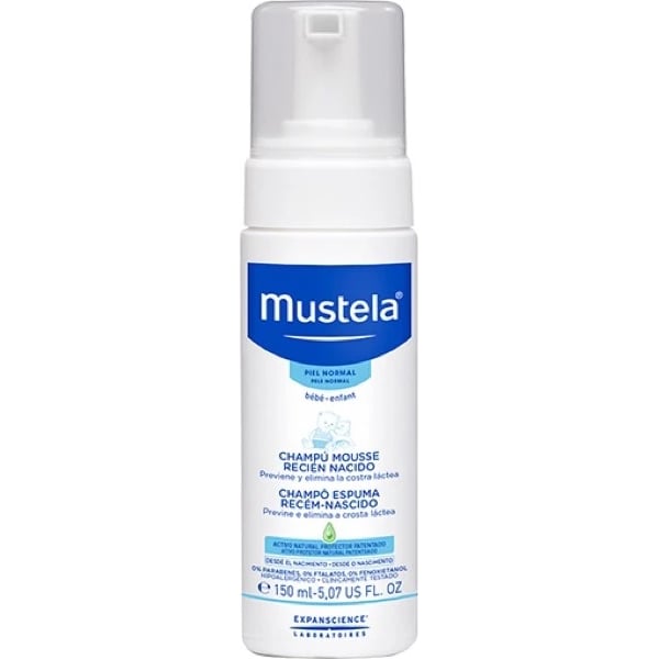MUSTELA CHAMPÔ ESPUMA RECÉM-NASCIDO 150ml
