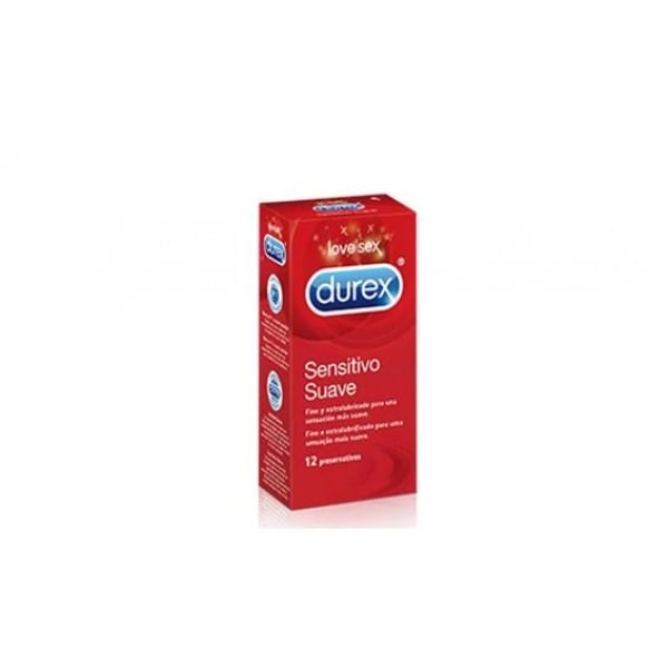 Durex Sensitivo Suave Preservativo X12
