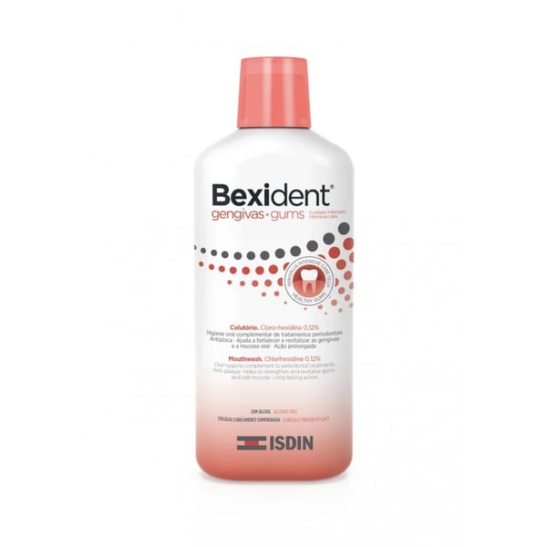 BEXIDENT GENGIVAS COLUTÓRIO CLORO-HEXIDINA  500ml