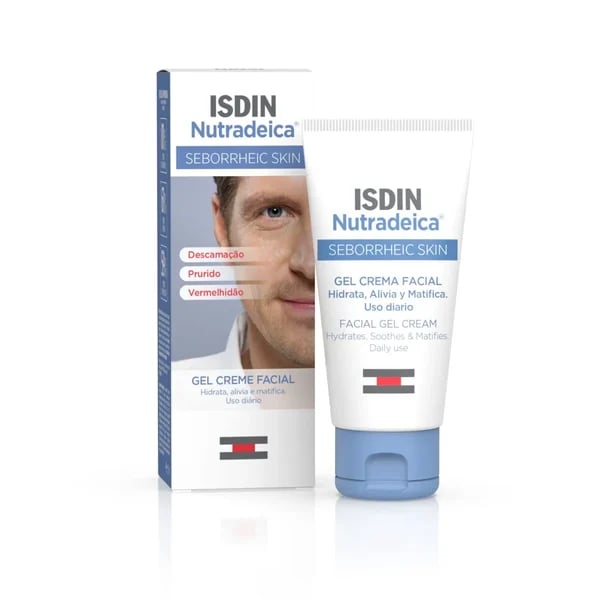 ISDIN NUTRADEICA GEL CREME FACIAL PELE SEBORREICA 50ML