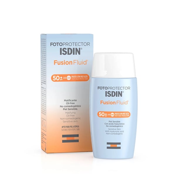 FOTOPROTECTOR ISDIN FUSION FLUID 50+ ROSTO 50ML