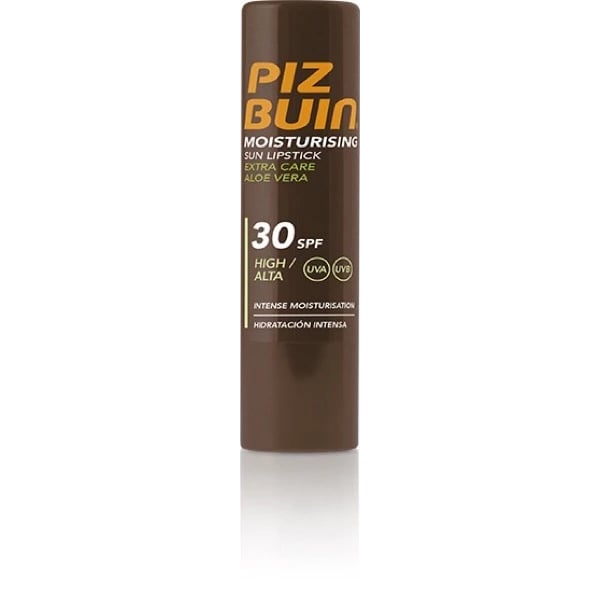 PIZ BUIN MOISTURISING STICK LABIAL SOLAR ALOE VERA FPS 30 4,9 G