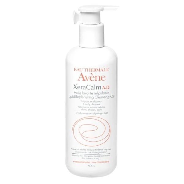 AVÈNE  XERACALM A.D. ÓLEO DE LIMPEZA RELIPIDANTE 400 ml
