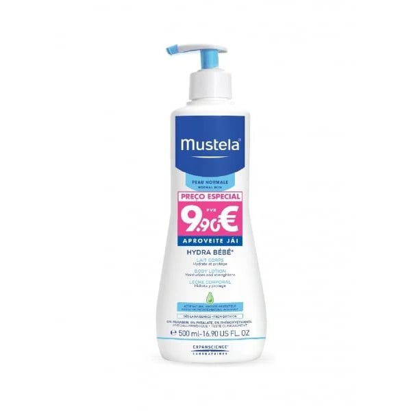 MUSTELA HYDRA BEBÉ LEITE CORPORAL PN 500 ML Preço especial