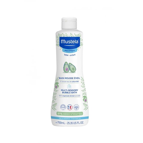 MUSTELA BEBÉ ESPUMA DE BANHO MULTISSENSORIAL PELE NORMAL 750 ML COM PREÇO ESPECIAL DE 14.90?