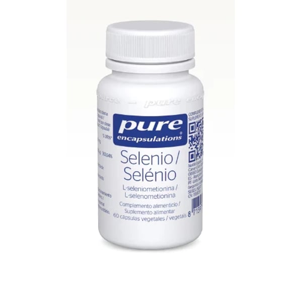 PURE ENCAPSULATIONS SELÉNIO X60 CÁPSULAS