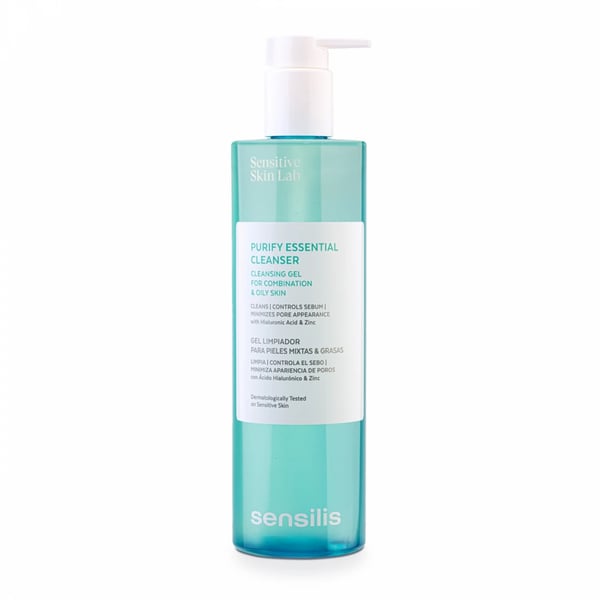 SENSILIS PURIFY ESSENTIAL GEL LIMPEZA PELE MISTA A OLEOSA 400ML