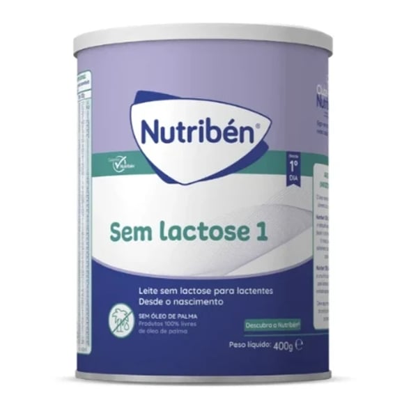 NUTRIBEN  LEITE S/ LACTOSE 400 G