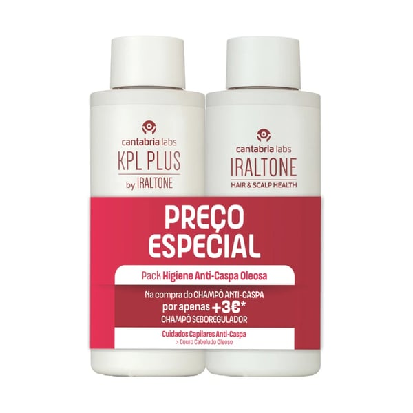 KPL PLUS + IRALTONE CHAMPÔ SEBOREGULADOR 200ML