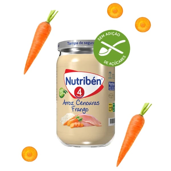 NUTRIBEN BOIAO 4 ARROZ CENOURA FRANGO 235G