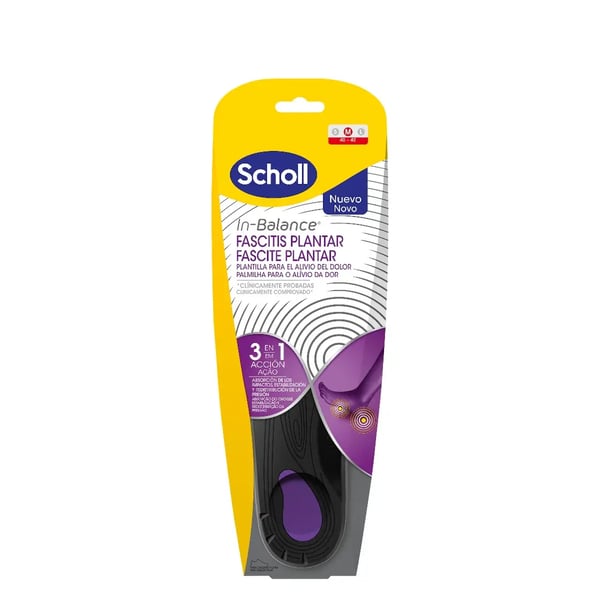 SCHOLL PALMILHA FASCITE PLANTAR M 3EM1