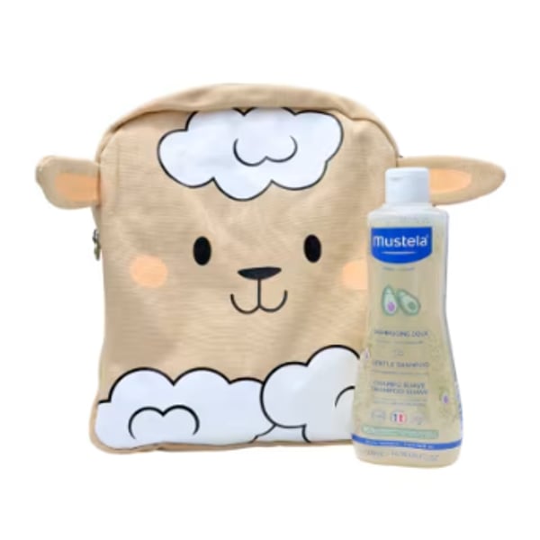 MUSTELA CHAMPO 500ML MOCHILA OVELHINHA