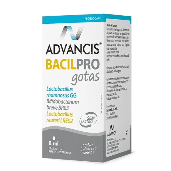 ADVANCIS BACILPRO GOTAS 8ML