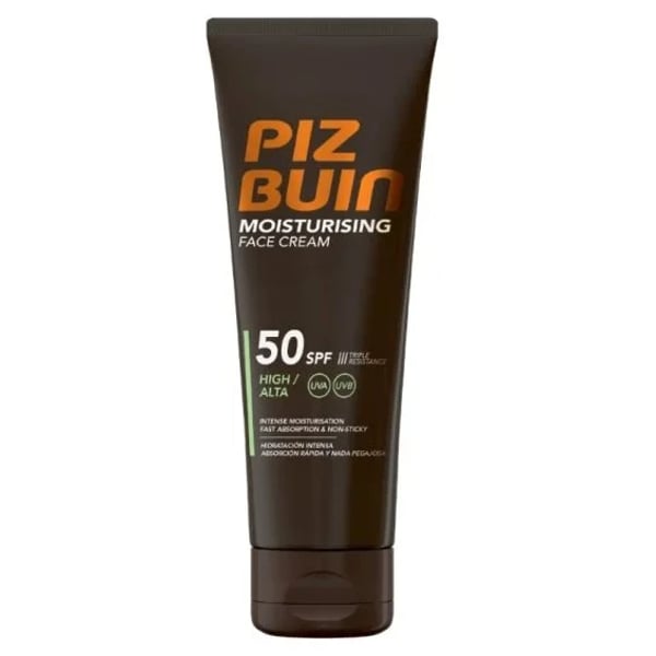 PIZ BUIN MOISTURISING CREME FACIAL SPF50 50ML