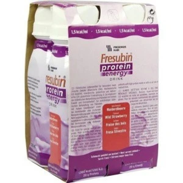 FRESUBIN PROTEIN SOLUÇÃO MORANGO 200ML  X4