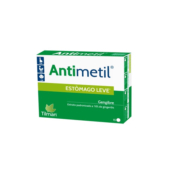 TILMAN ANTIMETIL 15 COMPRIMIDOS