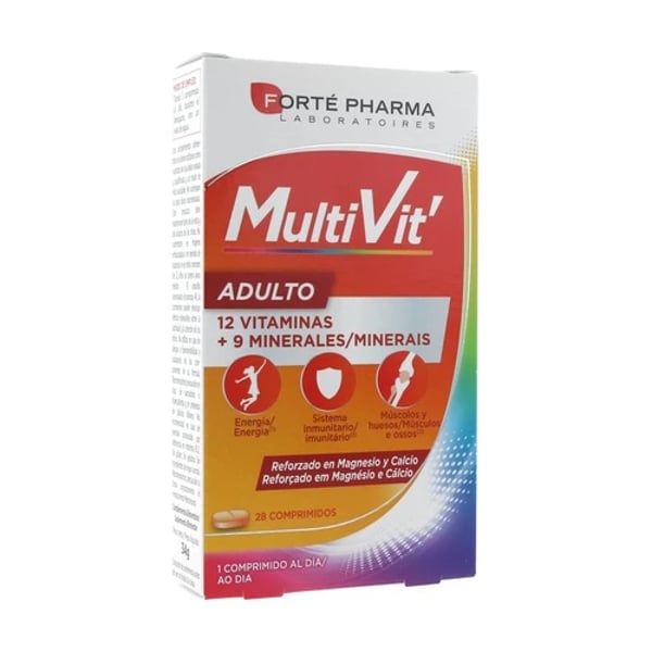 FORTÉ PHARMA MULTIVIT 4G ENERGY COMPRIMIDOS X28