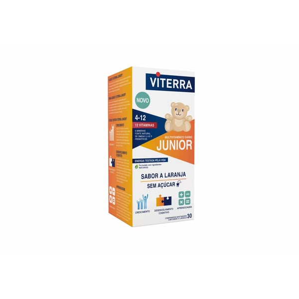 VITERRA JÚNIOR X30 COMPRIMIDOS MASTIGÁVEIS