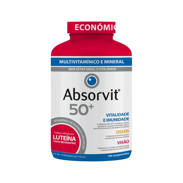ABSORVIT 50+ COMPRIMIDOS X100