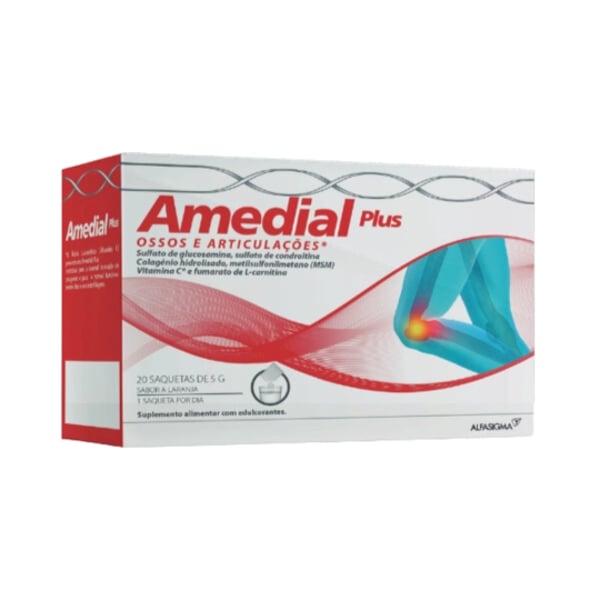 AMEDIAL PLUS SAQ LARANJA 5GX20