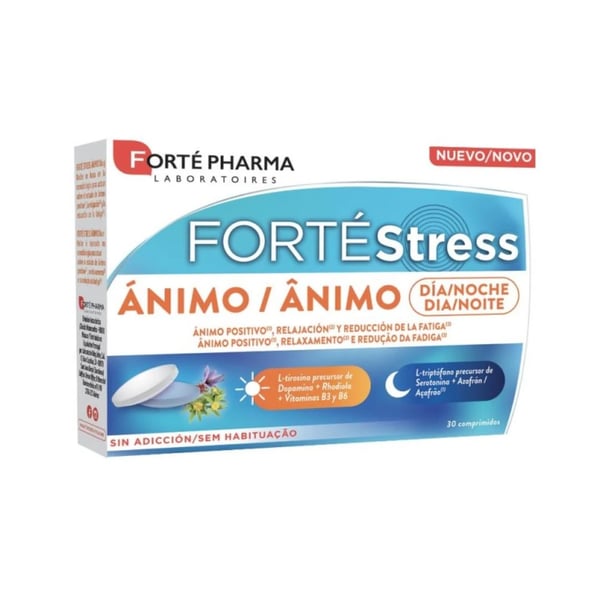 FORTÉ STRESS ÂNIMO DIA/NOITE COMPRIMIDOS X30