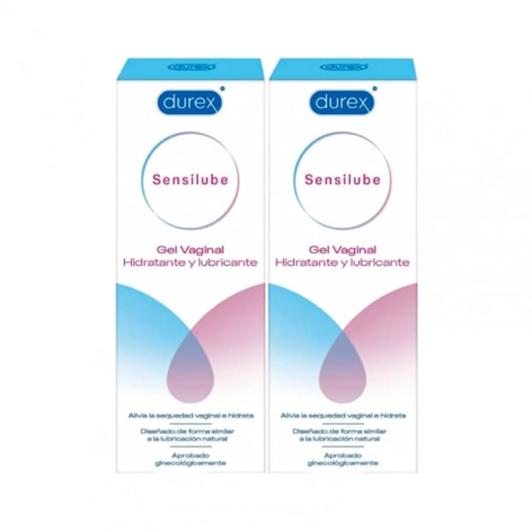 DUREX SENSILUBE GEL LUBRIFICANTE 40MLX2 -50% 2UNIDADE