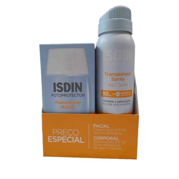 ISDIN FOTOPROTECTOR FWM50 50ML+SPRAY WETSK50 100ML
