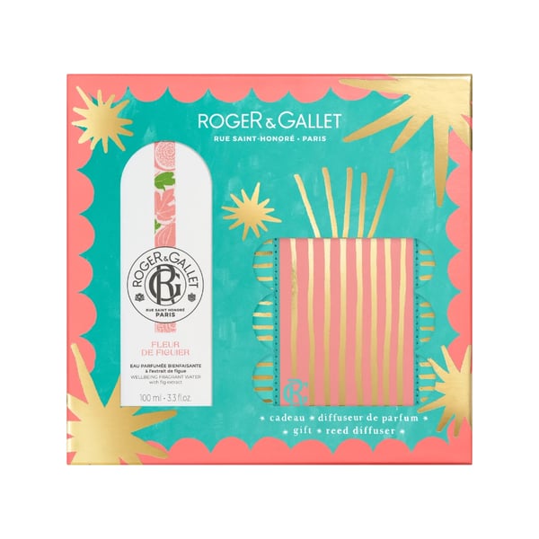 ROGER & GALLET FLEUR FIGUIER EAU DE TOILETTE 100ML + DIFUSOR NATAL 2025