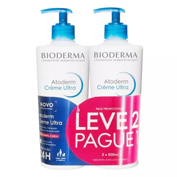 BIODERMA ATODERM CREME ULTRA 500ML X2
