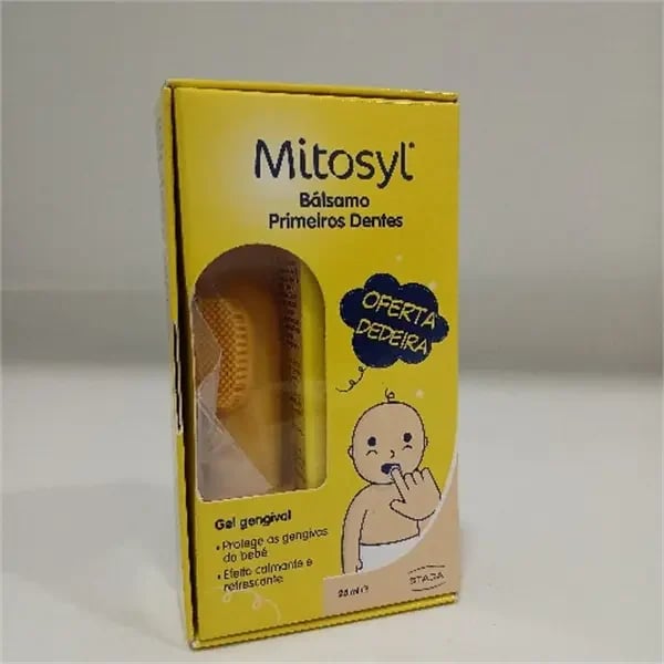 MITOSYL BÁLSAMO PRIMEIRO DENTES 25ML+DEDEIRA