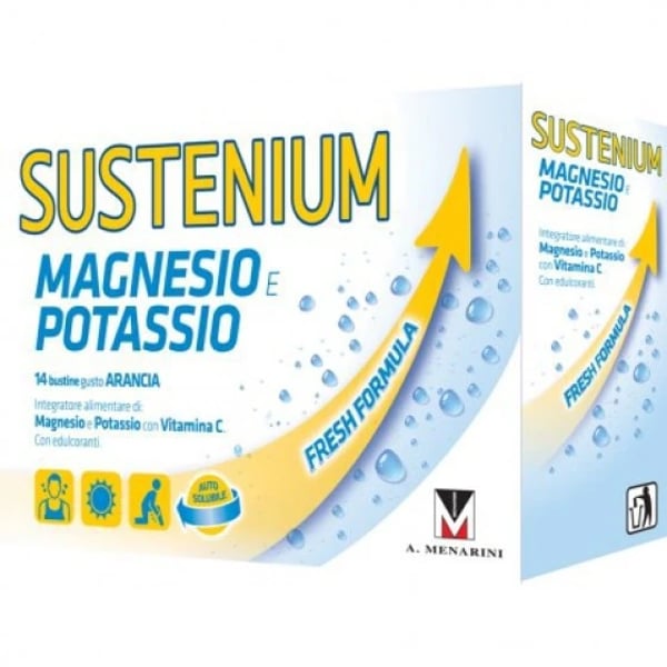 SUSTENIUM MAGNESIO POTASSIO PÓ SOL ORAL SAQ X14 