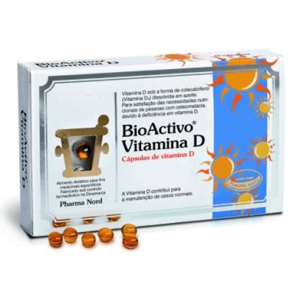 BIOACTIVO VITAMINA D CÁPSULAS x80 