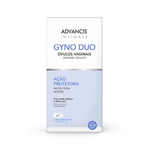 ADVANCIS INTIMATE GYNO DUO ÓVULOS VAGINAIS 2G 7UNIDADES