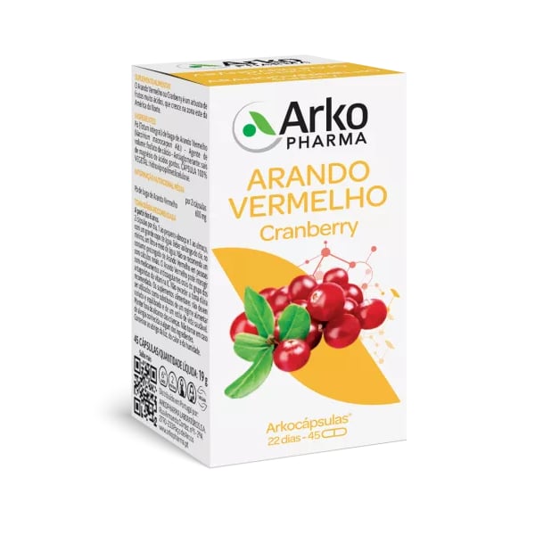 ARKOCÁPSULAS CRANBERRY 45 CÁPSULAS